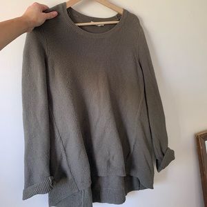 Madewell forest green sweater